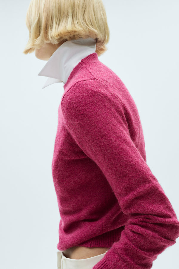 Pull col rond Rose - MANGO