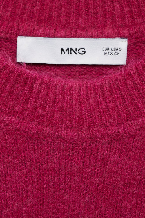 Pull col rond Rose - MANGO