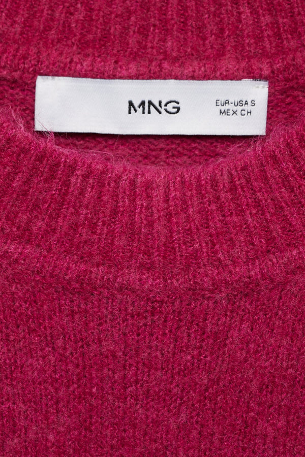 Pull col rond Rose - MANGO