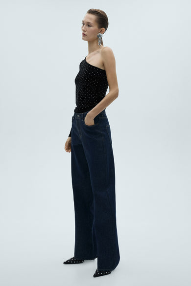 Blouse (zonder mouwen) Zwart - MANGO