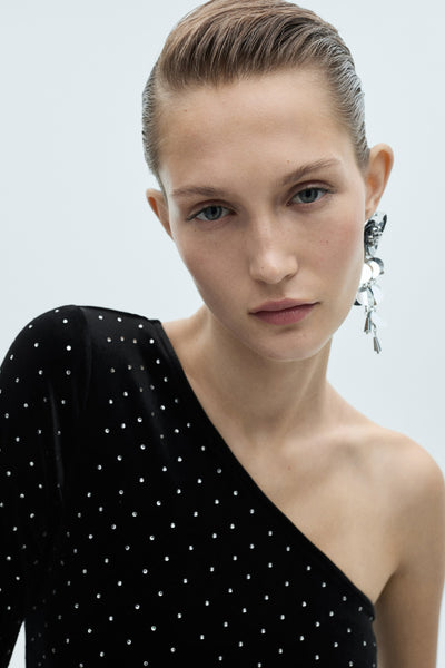 Blouse (zonder mouwen) Zwart - MANGO