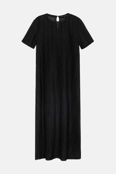 Robe  Noir - MANGO