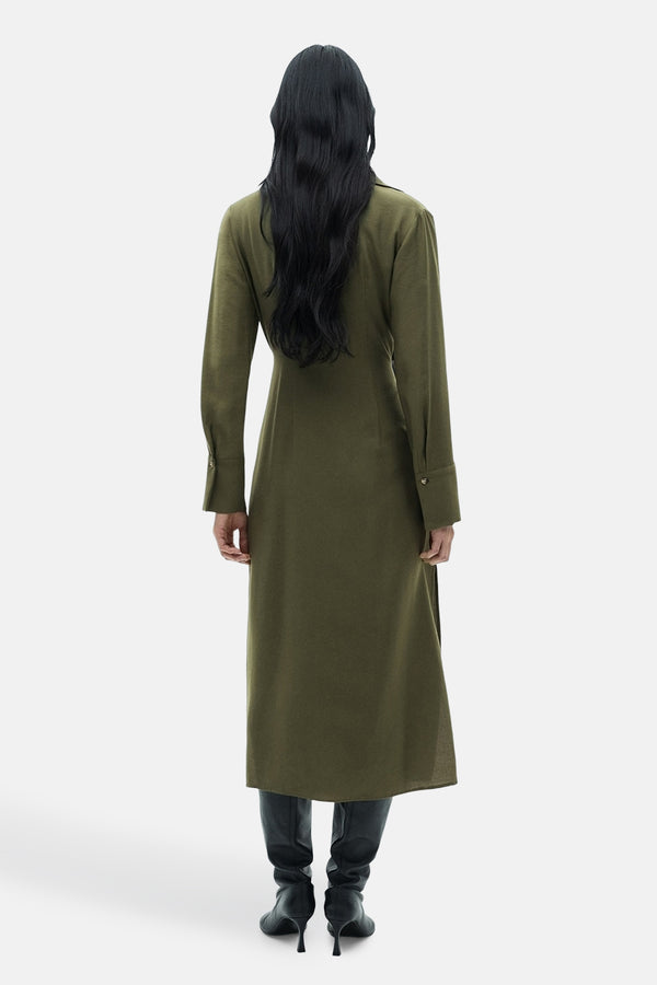 Robe  Vert - MANGO
