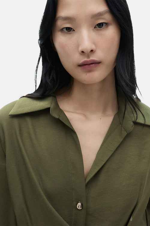 Robe  Vert - MANGO