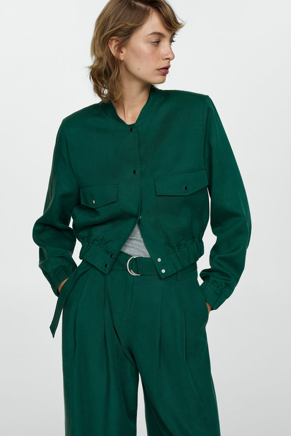 Pantalon Vert - MANGO