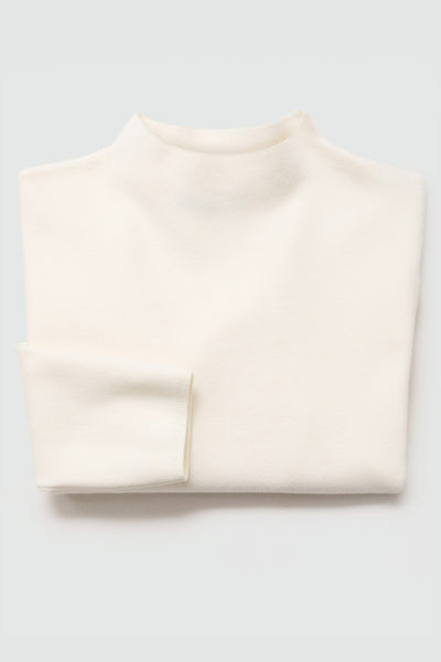 Pull col rond Blanc - MANGO