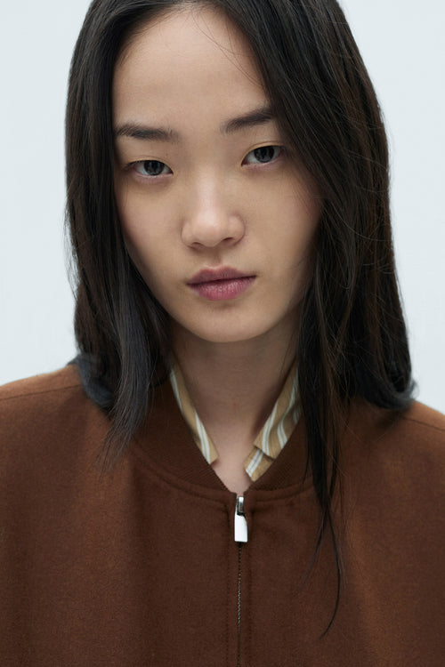 Veste courte Brun - MANGO