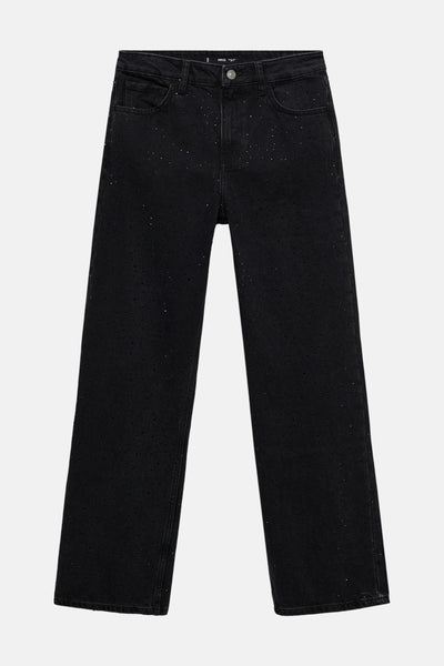 Jean droit Noir - MANGO