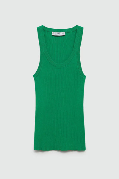 Singlet Groen - MANGO