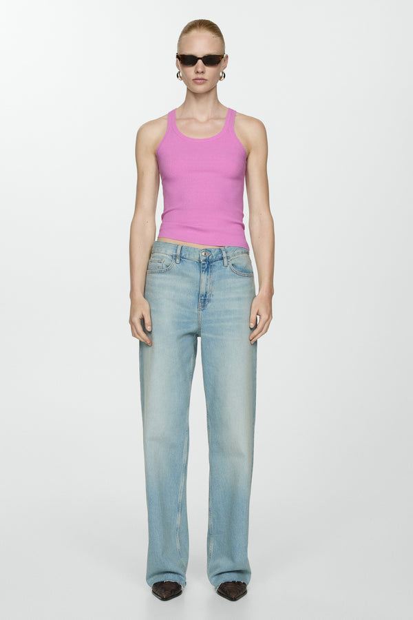 Débardeur Rose - MANGO