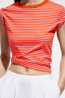 T-shirt (manches courtes) Rouge - MANGO