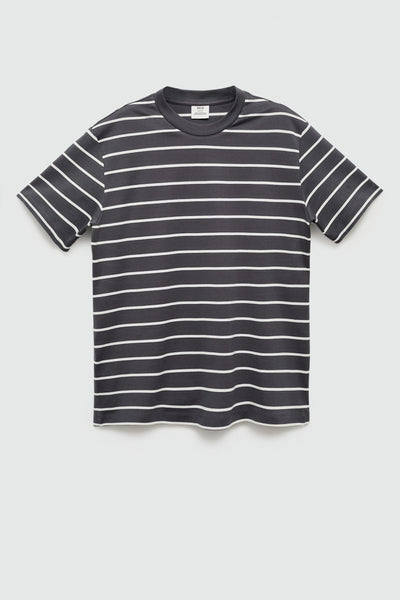 T-shirt (manches courtes) Bleu - MANGO