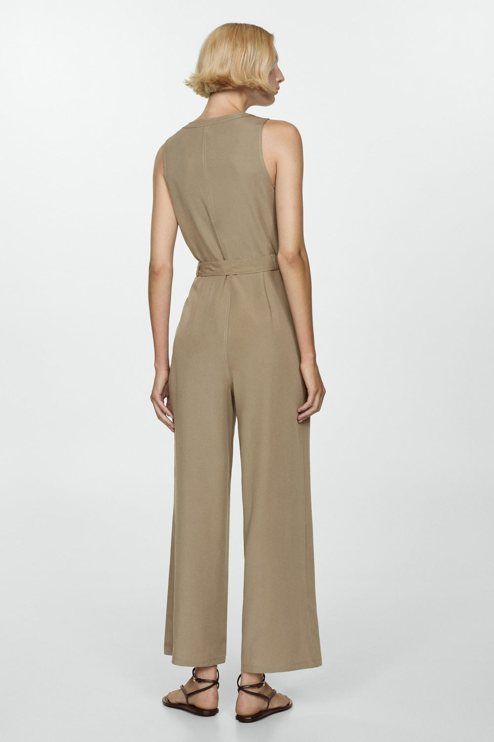 Jumpsuit Groen - MANGO