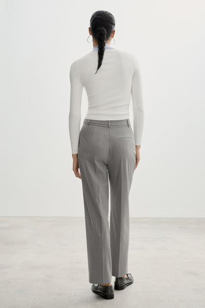 Broek Grijs - MANGO