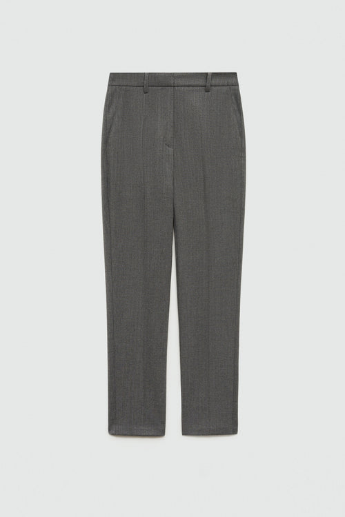 Pantalon Gris - MANGO