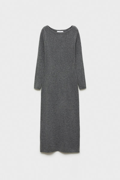 Robe  Gris - MANGO