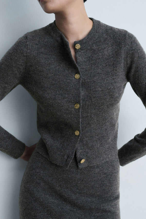 Gilet Gris - MANGO