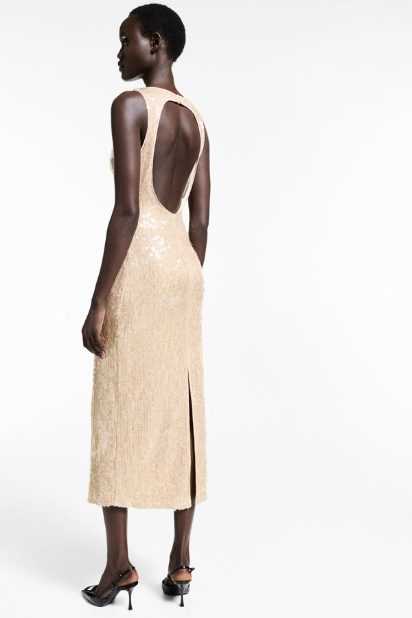 Robe  Doré - MANGO