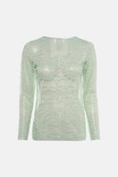 T-shirt met lange mouwen - groen