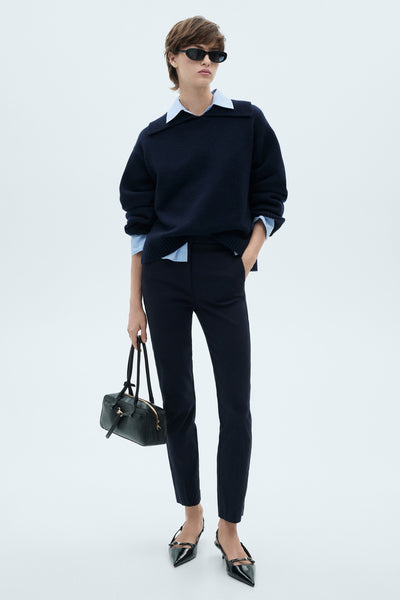 Pantalon Bleu - MANGO