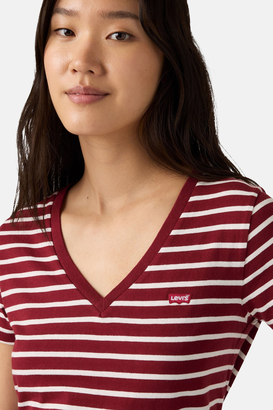 T-shirt à manches courtes - bordeaux