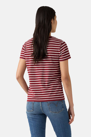 T-shirt à manches courtes - bordeaux