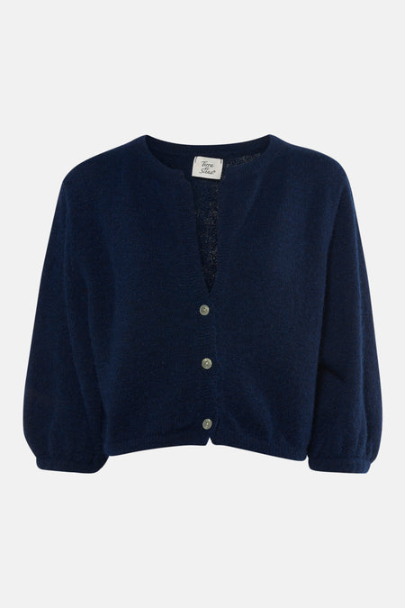 Gilet bleu - Terra di Siena
