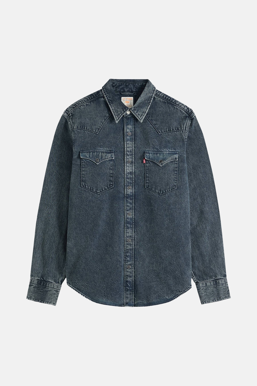 Chemise à manches longues - dark blue denim