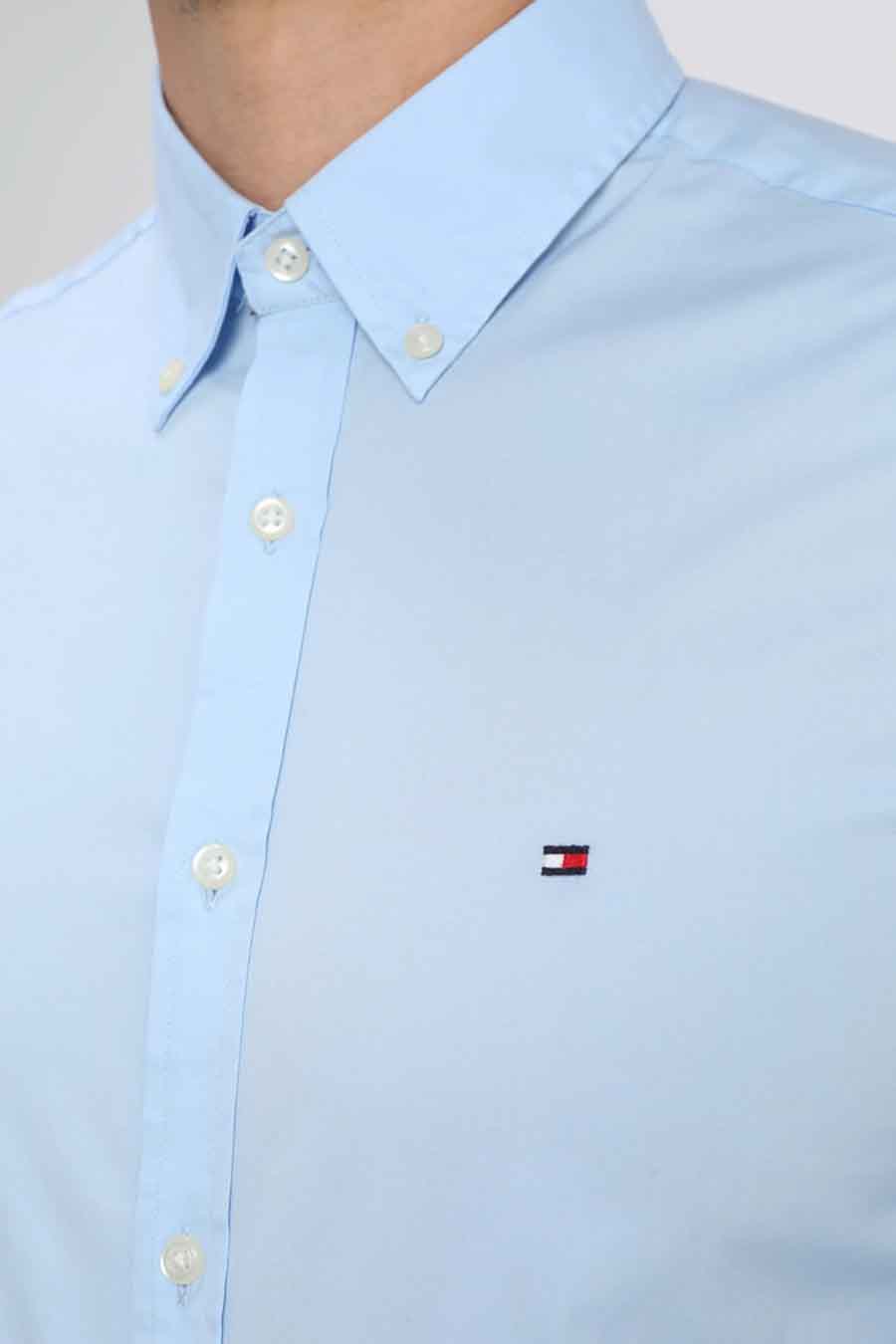 Hemd met lange mouwen - blauw