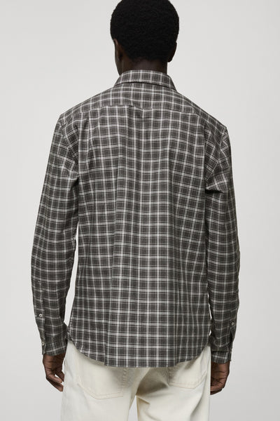 Hemd (lange mouwen) Grijs - MANGO