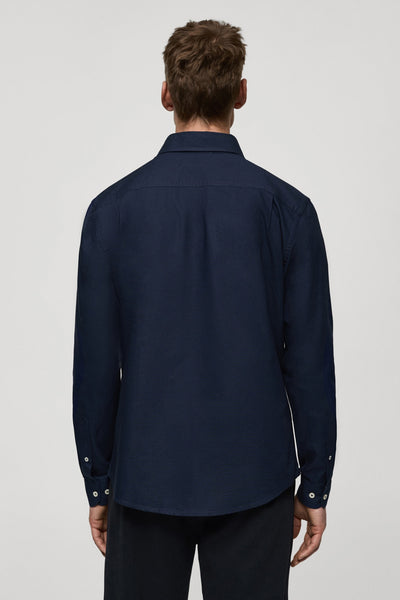 Hemd (lange mouwen) Blauw - MANGO