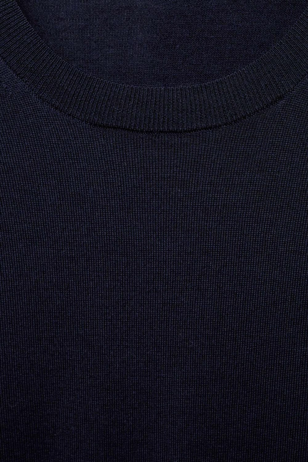 Pull col rond Bleu - MANGO