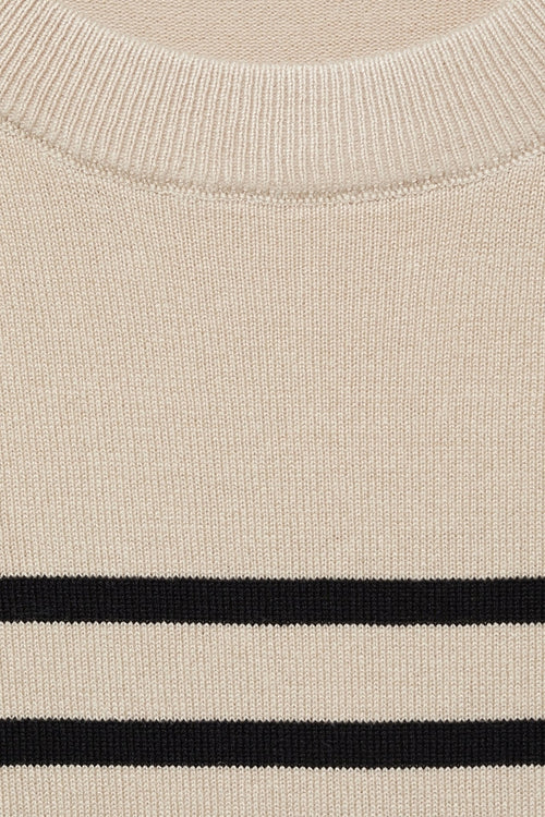 Pull col rond Brun - MANGO