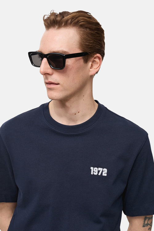 T-shirt (manches courtes) Bleu - MANGO