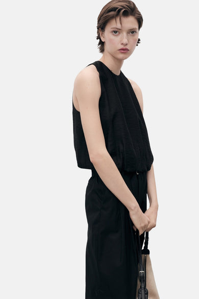 Blouse (zonder mouwen) Zwart - MANGO