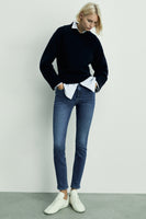 Jean skinny MID BLUE DENIM - MANGO