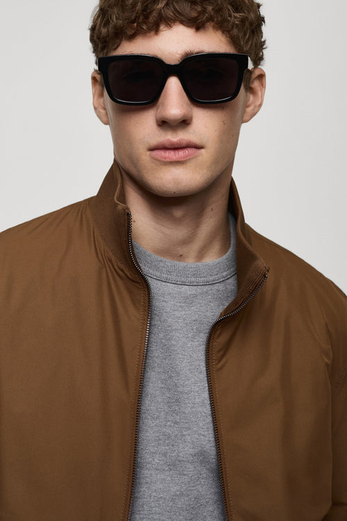 Veste courte Brun - MANGO