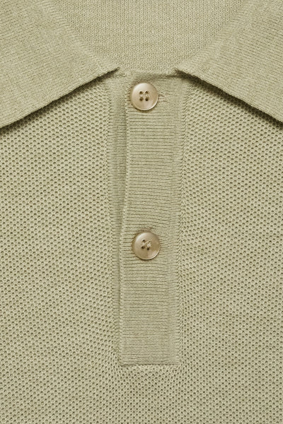 Pull col rond Vert - MANGO