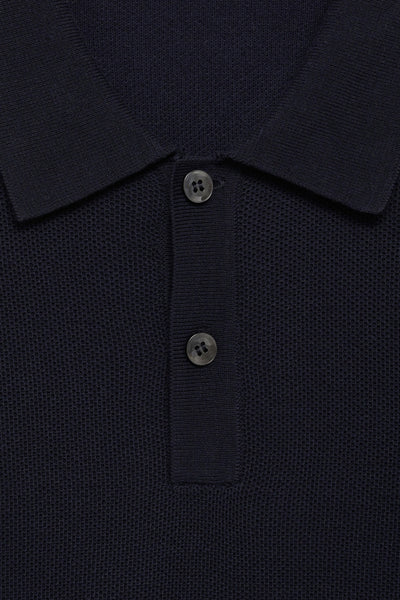 Pull col rond Bleu - MANGO