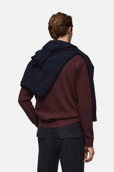 Pull col rond Rouge - MANGO