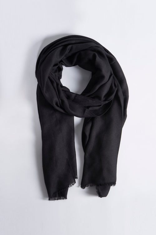Foulard Noir - MANGO