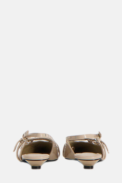 Platte schoenen Wit - MANGO