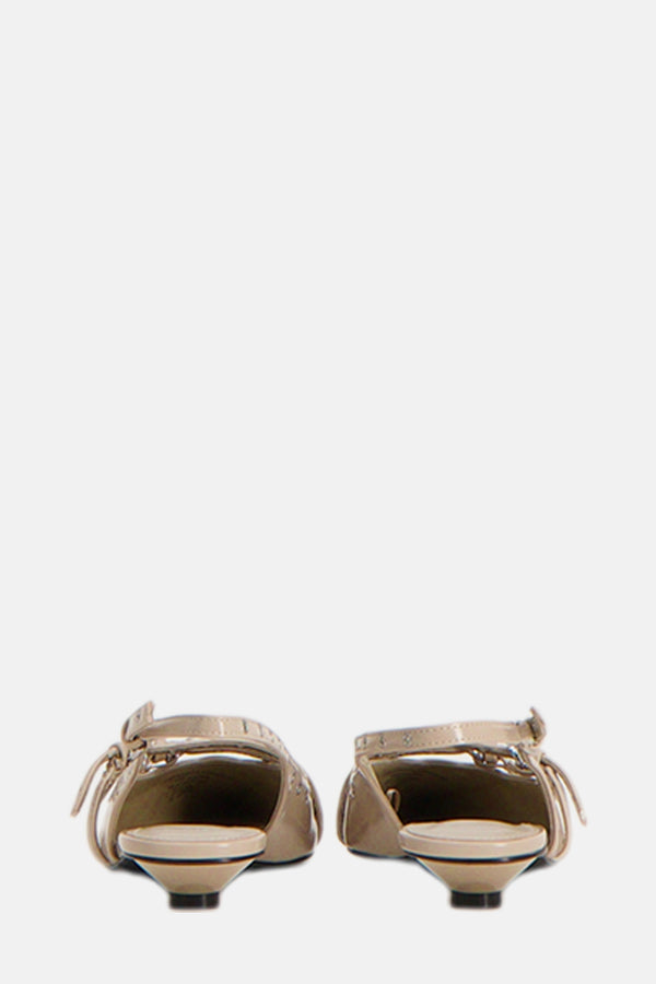 Platte schoenen Wit - MANGO