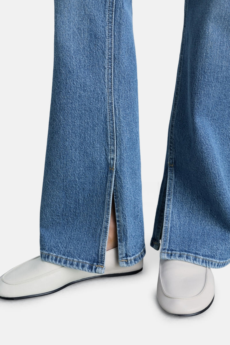 ELLE - mid blue denim