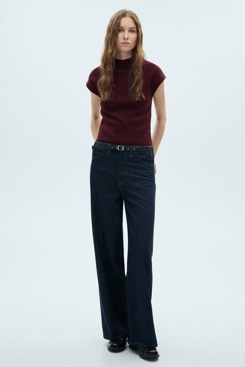 Debardeur Bordeaux - MANGO