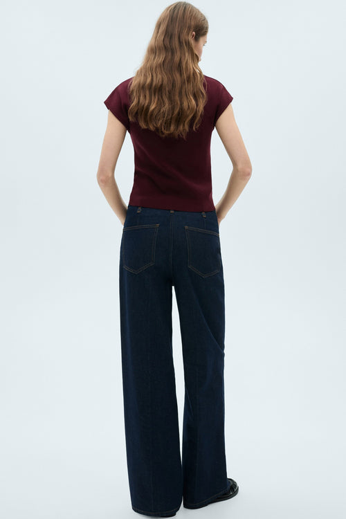 Debardeur Bordeaux - MANGO