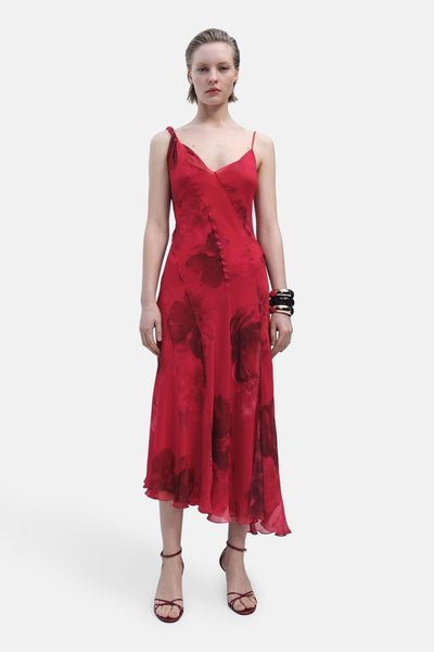 Robe  Rouge - MANGO