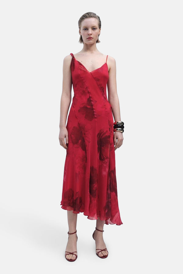 Robe  Rouge - MANGO