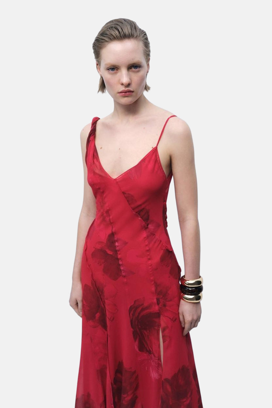 Robe  Rouge - MANGO