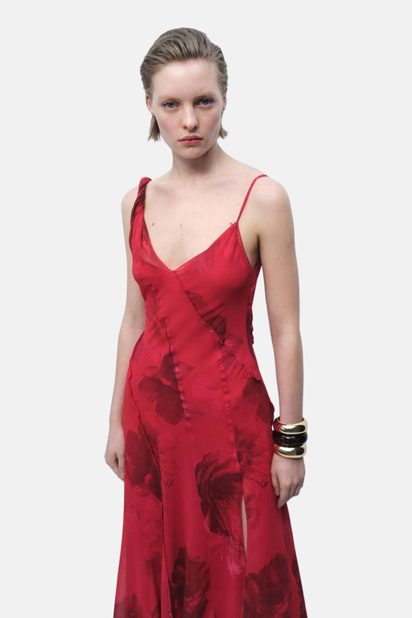 Robe  Rouge - MANGO